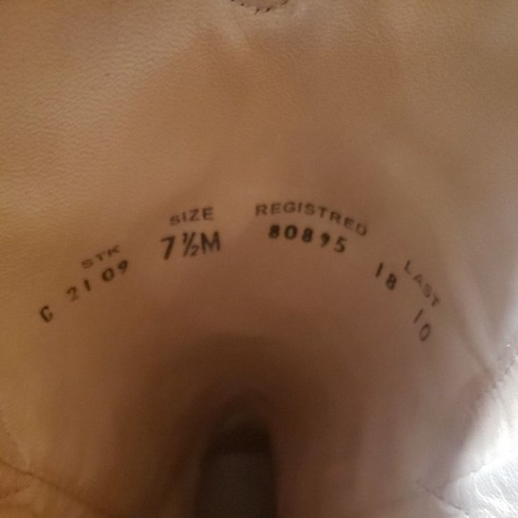 Corral Vintage Leather Inlay Pointed Toe Cowgirl Boots C2109 Size 7.5M in EUC! - Picture 11 of 12